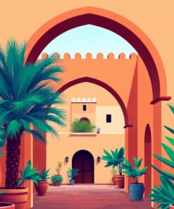 Kasbah Arch Paint Numbers