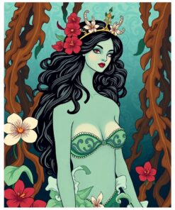 Kelp Siren Paint Numbers