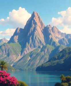 Lagoon Peak Paint Numbers