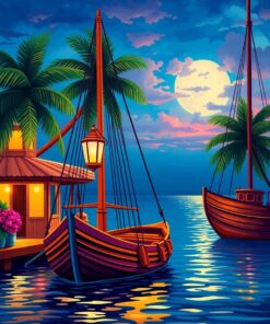 Lantern Glow Paint Numbers