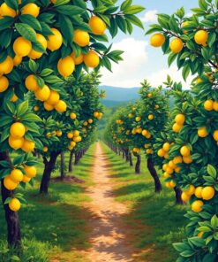 Lemon Grove Paint Numbers