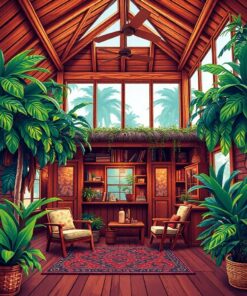 Tropical Loft Paint Numbers