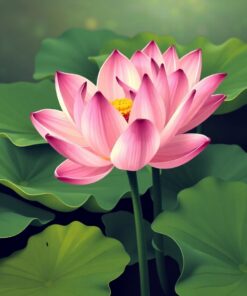 Lotus Bloom Paint Numbers