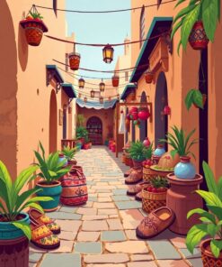 Market Slippers Paint Numbers