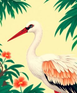 Marsh Crane Paint Numbers