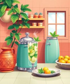 Mint Tea Paint Numbers