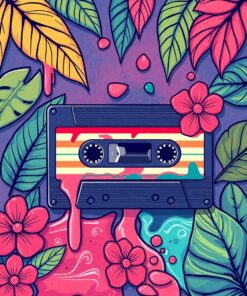 Mixtape Melt Paint Numbers