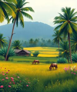 Monsoon Pasture Paint Numbers