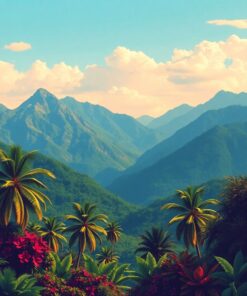 Mountain View Paint Numbers