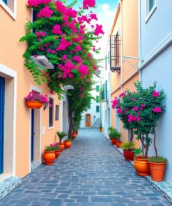 Mykonos Lane Paint Numbers