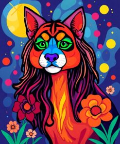 Night Monkey Paint Numbers