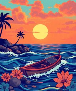 Ocean Drifter Paint Numbers