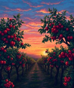 Orchard Dusk Paint Numbers