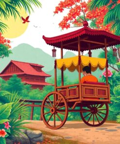 Palanquin Trek Paint Numbers