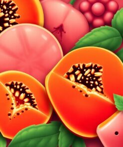 Papaya Sweets Paint Numbers