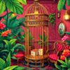 Parlor Cage Paint Numbers