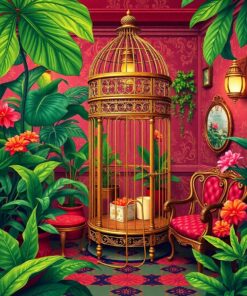 Parlor Cage Paint Numbers