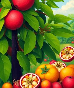 Passionfruit Harvest Paint Numbers