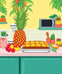 Pineapple Bake Paint Numbers