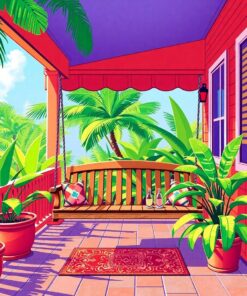 Porch Swing Paint Numbers