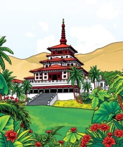 Potala Sketch Paint Numbers