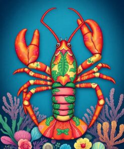 Reef Lobster Paint Numbers