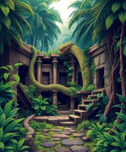 Serpent Ruins Paint Numbers