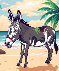 Shoreline Donkey Paint Numbers