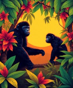 Siamang Dawn Paint Numbers