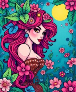 Siren Glass Paint Numbers