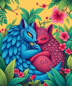 Tropical Slumber Paint Numbers