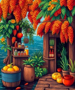 Spice Dock Paint Numbers