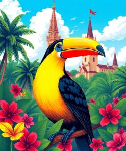 Spire Toucan Paint Numbers