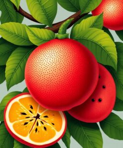 Tropical Starfruit Paint Numbers