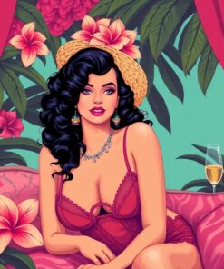 Starlet Boudoir Paint Numbers