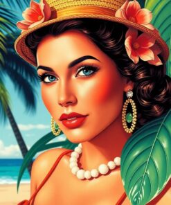 Starlet Portrait Paint Numbers