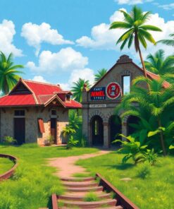 Station Ruins Paint Numbers