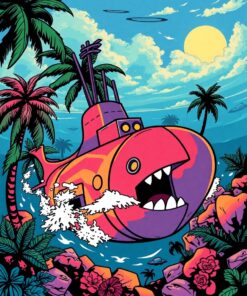 Submarine Threat Paint Numbers