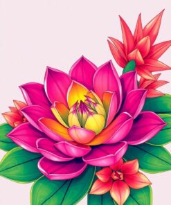 Succulent Bloom Paint Numbers