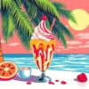 Sundae Melt Paint Numbers