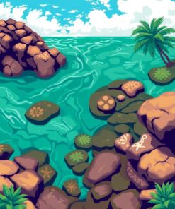 Tide Pool Paint Numbers