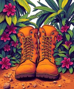 Trekking Boots Paint Numbers