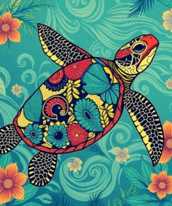 Turtle Tide Paint Numbers