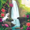 Unicorn Falls Paint Numbers