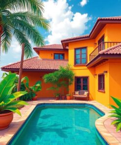 Villa Walls Paint Numbers