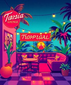 Vinyl Lounge Paint Numbers