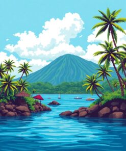 Volcano Bay Paint Numbers