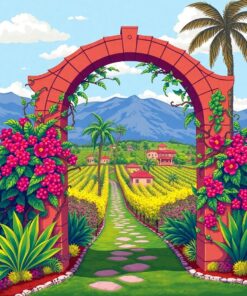 Wine Arch Paint Numbers