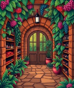 Wine Vault Paint Numbers