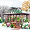 Vintage Tropical Winter Glasshouse Paint By Numbers